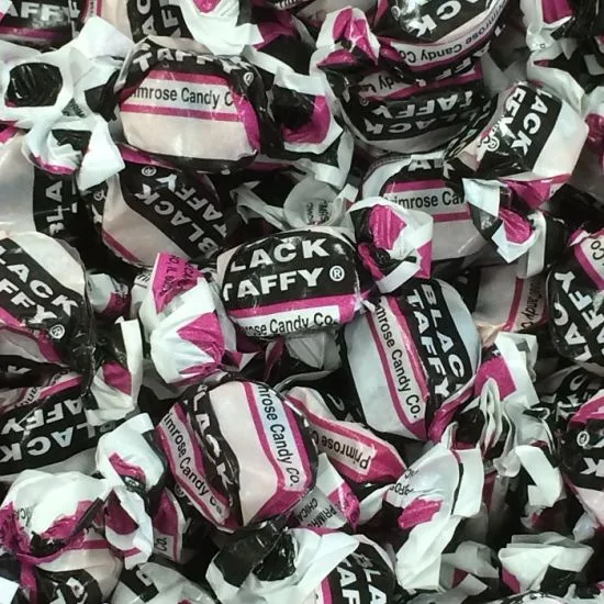 Black/Red Taffy Half & Half Tro