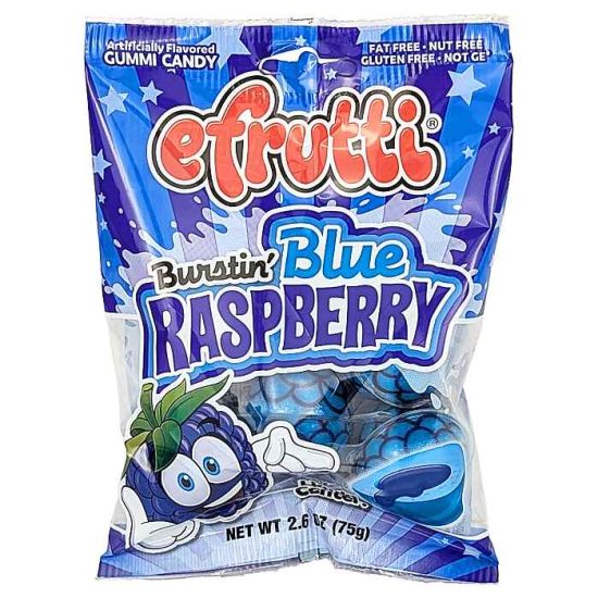 Frutti Fresh Raspberry Efrutti Burstin' Blue Raspberry