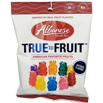 Albanese True to Fruit Gummi Bears