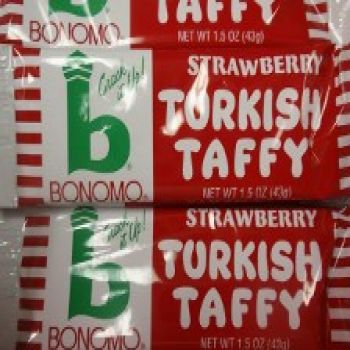 Bonomo Strawberry Turkish Taffy