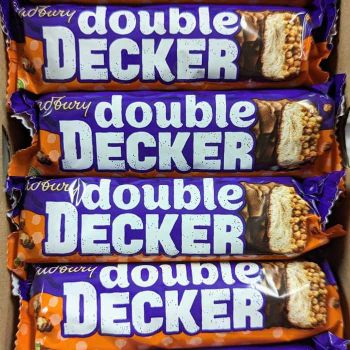 Cadbury Double Decker chocolate candy bar from the United Kingdom.