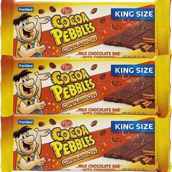 Cocoa Pebbles Cinnamon Milk Chocolate Bar: King Size