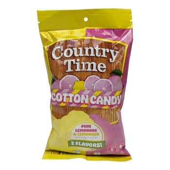 Country Time Lemonade and Pink Lemonade Cotton Candy