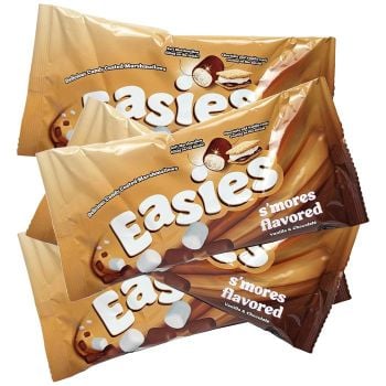 Easies s'mores flavored marshmallow candy.