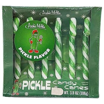 Archie McPhee Fancy Pickle Candy Canes