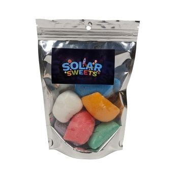 Freeze Dried Airhead Mini Bars packaged by Solar Sweets