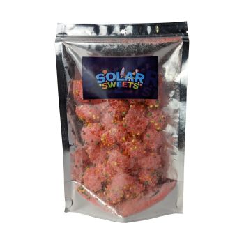 Freeze Dried Nerds Gummy Clusters packaged by Solar Sweets.