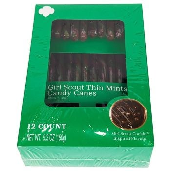 Girl Scout Thin Mints Candy Canes