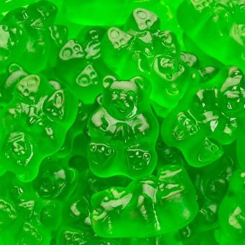 Albanese Gummi Bears Green Apple - 5 Pound Bag
