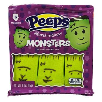 Peeps Marshmallow Monsters for Halloween.