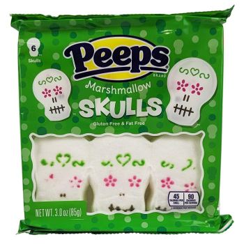 Peeps Marshmallow Skulls