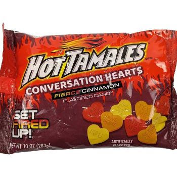 Hot Tamales Conversation Hearts