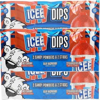 Icee Dips: Candy Powder & Sticks