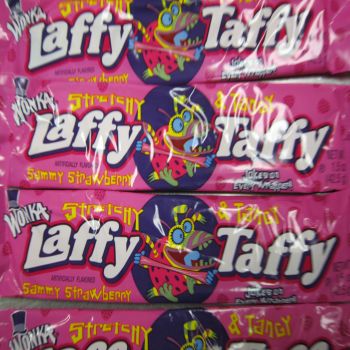 Wonka Laffy Taffy Bars Strawberry