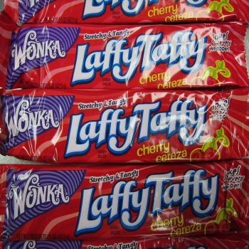Wonka Laffy Taffy Bars Cherry