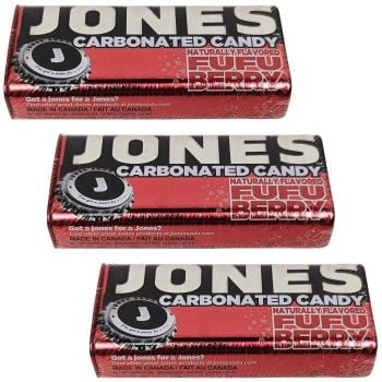 Jones Carbonated Candy: Fufu Berry