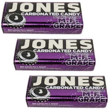 Jones Carbonated Candy: M-F Grape