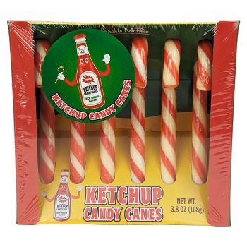 Archie McPhee Ketchup Candy Canes