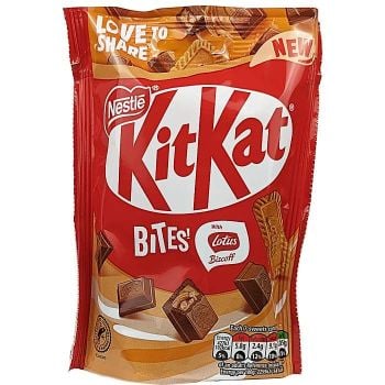 Kit Kat Bites with Lotus Biscoff