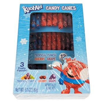 Kool-Aid Candy Canes