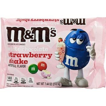 M&M's White Chocolate Strawberry Shake
