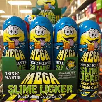 Toxic Waste Mega Slime Licker Blue Razz
