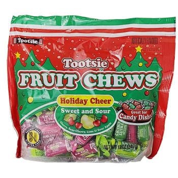 Tootsie Holiday Cheer Sweet & Sour Fruit Chews