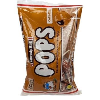 Limited Edition caramel-flavored Tootsie Pops for Halloween.