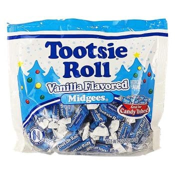 Tootsie Roll Vanilla Flavored Midgees