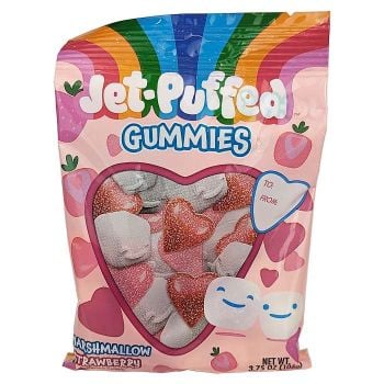 Jet-Puffed Gummies: Strawberry & Marshmallow