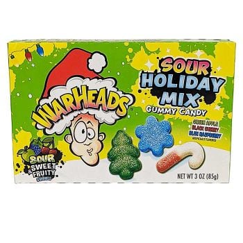 Warheads Sour Holiday Mix Gummy Candy
