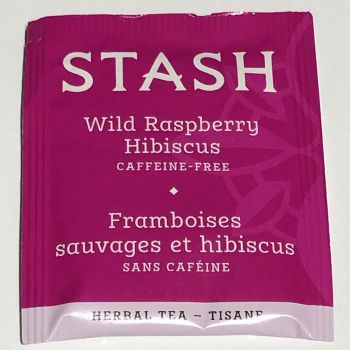 Stash Wild Raspberry Hibiscus Herbal Tea Bags