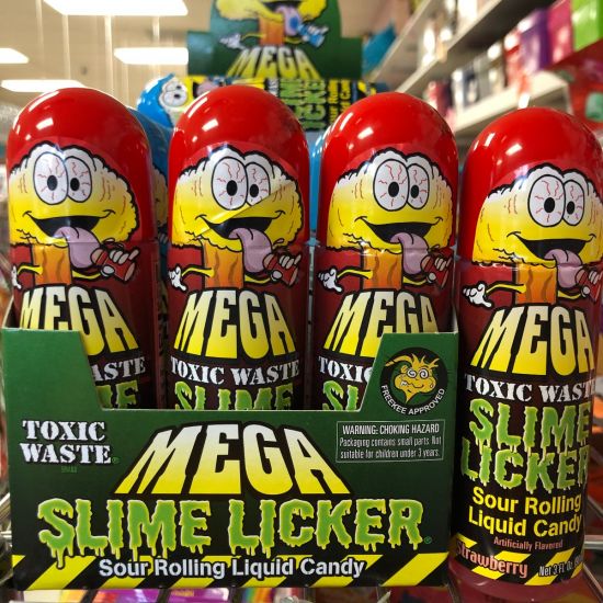 Toxic Waste Mega Slime Licker Strawberry, Toxic Waste